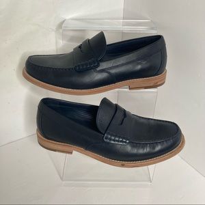 Mens Navy Blue Coach Loafers US size 9.5